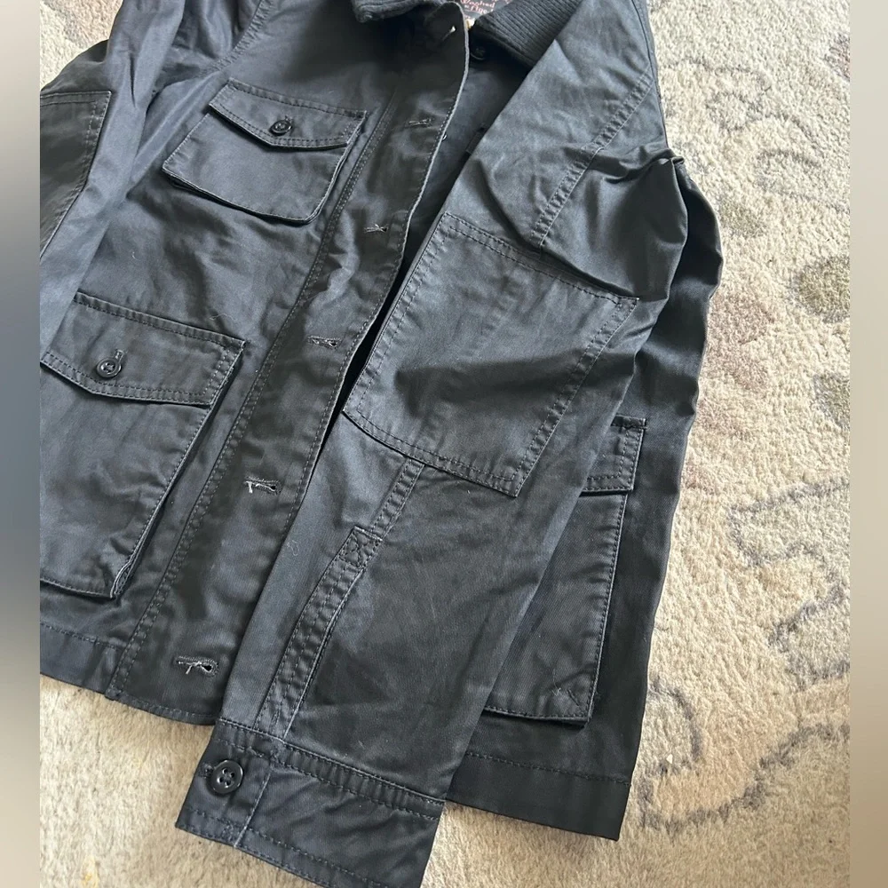 Jcrew black utility jacket, Women’s Small